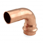 1" Press Copper 90° Street Elbow, Made in the USA Apollo