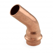3/4" Press Copper 45° Street Elbow, Made in the USA Apollo