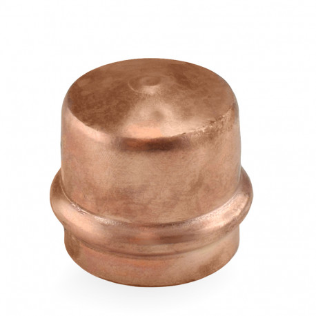 1-1/4" Press Copper Cap, Made in the USA Apollo