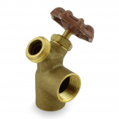 3/4" FPT Water Heater Drain Valve w/ Recirculation Outlet, Lead-Free Webstone Valves