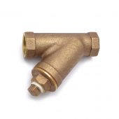 3/4" Threaded Y-Strainer, Cast Bronze, with Plug (Lead-Free) Matco-Norca