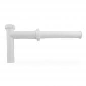 1-1/2" Garbage Disposal Waste/Drain Kit, Adjustable (10"-14"), White Plastic Sioux Chief