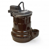 Manual Sump Pump, 25' cord, 1/4 HP, 115V Liberty Pumps
