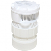 TurboVent Air Admittance Valve, DFU 160 Branch / 24 Stack, 2" or 1-1/2" PVC Hub, Sch 40 Sioux Chief