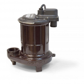 Manual Sump/Effluent Pump, 35' cord, 1/3 HP, 115V Liberty Pumps