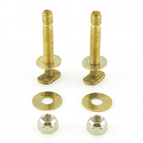 5/16" x 2-1/4" Long Snap-It Solid Brass Closet Bolts Kit Sioux Chief