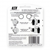 Replacement Flush Valve Seal Kit for American Standard Champion 3 and Kohler Class Five & Class Six Toilets Korky