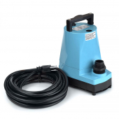 5-MSP Manual Submersible Utility/Sump Pump w/ 25' cord, 1/6 HP, 115V Little Giant