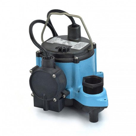 6-CIA-RS Automatic Sump Pump w/ Piggyback Diaphragm Switch and 10' cord, 1/3 HP, 115V Little Giant
