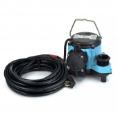 8-CIA Automatic Sump Pump w/ Diaphragm Switch and 25' cord, 4/10 HP, 115V Little Giant