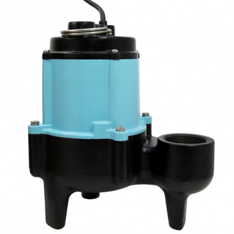 10SN-CIM Manual Sewage Pump w/ 20' cord, 1/2 HP, 115V Little Giant