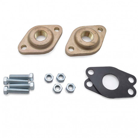 3/4"  NPT Bronze Flanges (Pair), GF15/26 for UP/UPS/Alpha 15 and 26 Series Grundfos