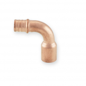 3/4" PEX x 3/4" Copper Fitting Elbow (Lead-Free Copper) Sioux Chief
