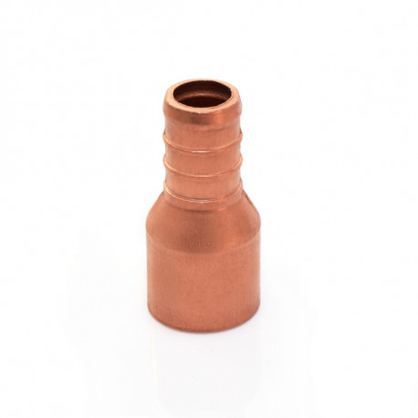 1/2" PEX x 1/2" Copper Pipe Adapter (Lead-Free) Sioux Chief