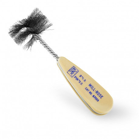 2" Copper Fitting Brush With Plastic Handle, Heavy Duty, for Plumbing & Refrigeration Mill-Rose