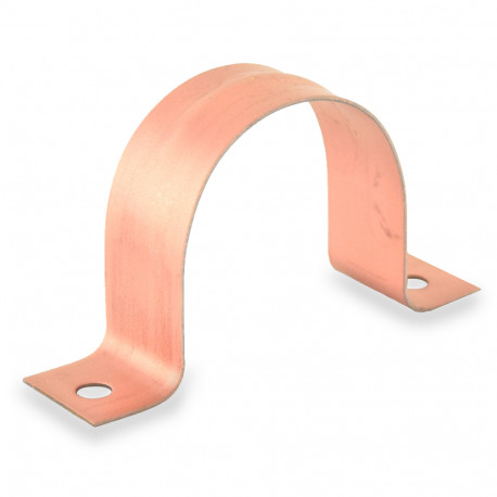 1-1/2" Copper Plated Pipe Strap PHD