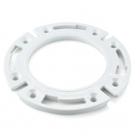 7/16" PVC Closet Flange Extension Ring Kit w/ Bolts & Wedges Sioux Chief