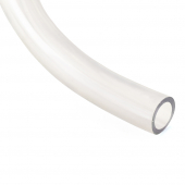 1/2" ID x 5/8" OD Clear Vinyl (PVC) Tubing, 100Ft Coil, FDA Approved Sioux Chief