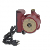 UP15-10B5/TLC Bronze Circulator Pump w/ Timer & Line Cord, 1/2" Sweat, 1/25 HP, 115V Grundfos