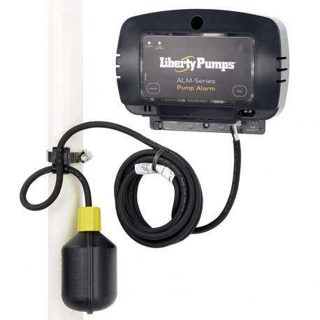 Indoor High Water Level Alarm w/ 20ft Float Switch Cord, 115V Liberty Pumps