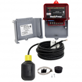 Indoor/Outdoor High Water Level Alarm w/ 20ft Float Switch Cord, 115V Liberty Pumps
