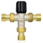 1" Union Sweat Mixing Valve (For Heating Only), 70-180F