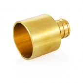 3/4" PEX x 1" Copper Pipe Adapter Everhot