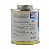 16 oz (1 pint) EverTUFF 1-Step CPVC CTS Cement w/ Dauber, Med Body, Fast Set, Yellow Spears
