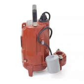 Automatic Effluent Pump w/ Piggyback Wide Angle Float Switch, 25' cord, 1/2 HP, 115V Liberty Pumps