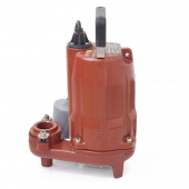 Automatic Effluent Pump w/ Piggyback Wide Angle Float Switch, 35' cord, 1/2 HP, 115V Liberty Pumps