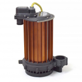 Manual High Temperature Sump Pump (180F), 10' cord, 1/2 HP, 115V Liberty Pumps