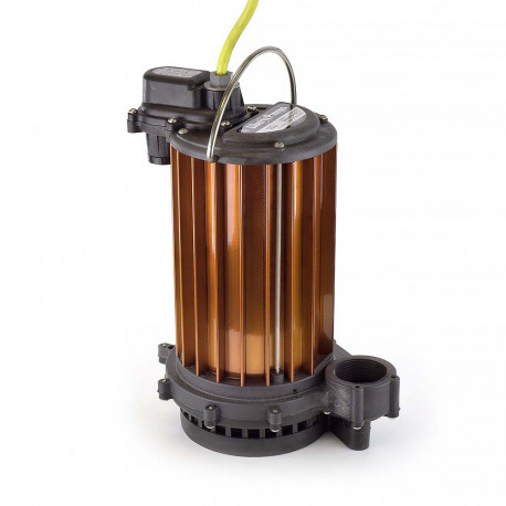 Manual High Temperature Sump Pump (180F), 10' cord, 1/2 HP, 115V Liberty Pumps