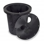 Perforated Sump Basin Kit w/ Cover for Crawl Space, 16.5" x 15" (Pump Not Included) Liberty Pumps
