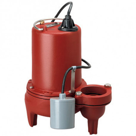 Automatic Sewage Pump w/ Wide Angle Float Switch, 10' cord, 1 HP, 2" Discharge, 208/230V Liberty Pumps