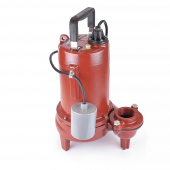 Automatic Sewage Pump w/ Wide Angle Float Switch, 25' cord, 3/4 HP, 3" Discharge, 115V Liberty Pumps