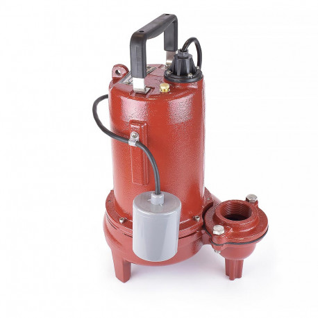 Automatic Sewage Pump w/ Wide Angle Float Switch, 35' cord, 3/4 HP, 3" Discharge, 115V Liberty Pumps