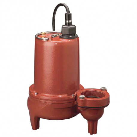 Manual High Head Sewage Pump, 25' cord, 1 HP, 2" Discharge, 575V, 3-Phase Liberty Pumps