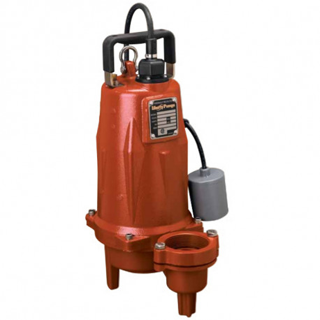 Automatic Sewage Pump w/ Wide Angle Float Switch, 25' cord, 1 1/2 HP, 2" Discharge, 208/230V Liberty Pumps