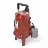 Automatic ProVore Residential Grinder Pump w/ Piggyback Wide Angle Float Switch, 10' cord, 1 HP, 230V Liberty Pumps