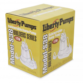 Automatic Builder Series Sump Pump w/ Wide Angle Float Switch, 10' cord, 1/3 HP, 115V Liberty Pumps