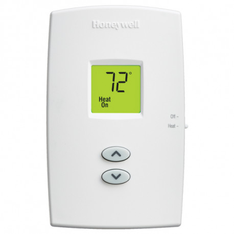 PRO 1000 Non-Programmable Vertical Thermostat, Heat Only Honeywell
