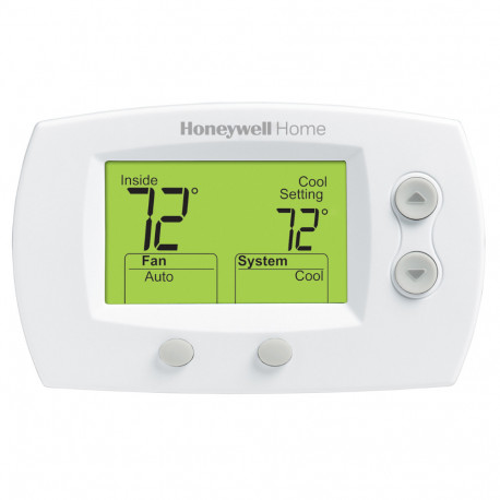 FocusPRO 5000 Non-Programmable Thermostat w/ Large Display, 2H/2C Conv. or 2H/1C Heat Pump Honeywell