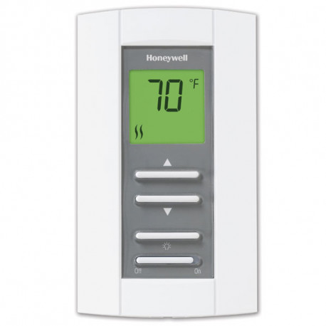 LineVoltPRO Non-Programmable Line Voltage Electric Heat Thermostat, DPST, 208/240V, 3600W Honeywell