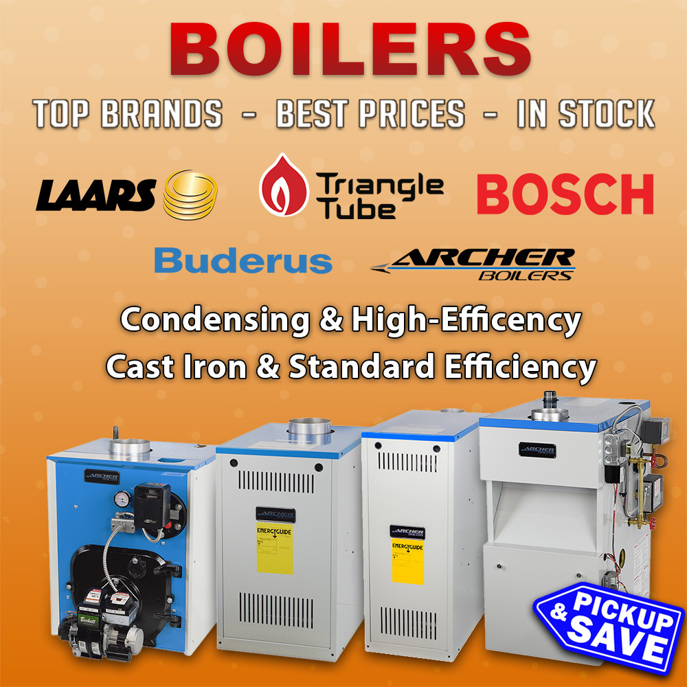 Standard Efficiency & Condensing Boilers