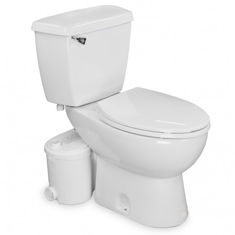 SaniBEST Pro Elongated Toilet Grinder System Saniflo