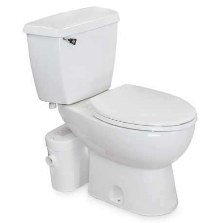 SaniACCESS 2 Elongated Toilet Macerating System Saniflo