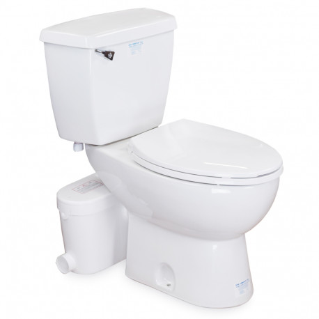 SaniACCESS 3 Elongated Toilet Macerating System Saniflo