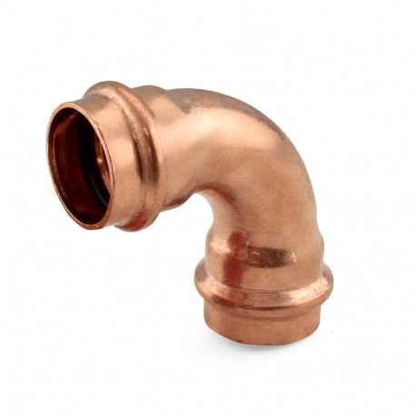 1" Press Copper 90° Elbow, Made in the USA Apollo