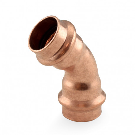 3/4" Press Copper 45° Elbow, Made in the USA Apollo
