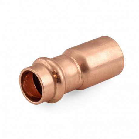 3/4" FTG x 1/2" Press Copper Reducer, Made in the USA Apollo